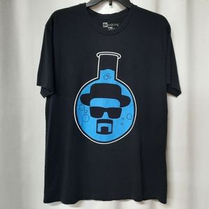Breaking Bad Heisenberg Blue Sky Short Sleeve Tshirt Men's Sz L TV Shows